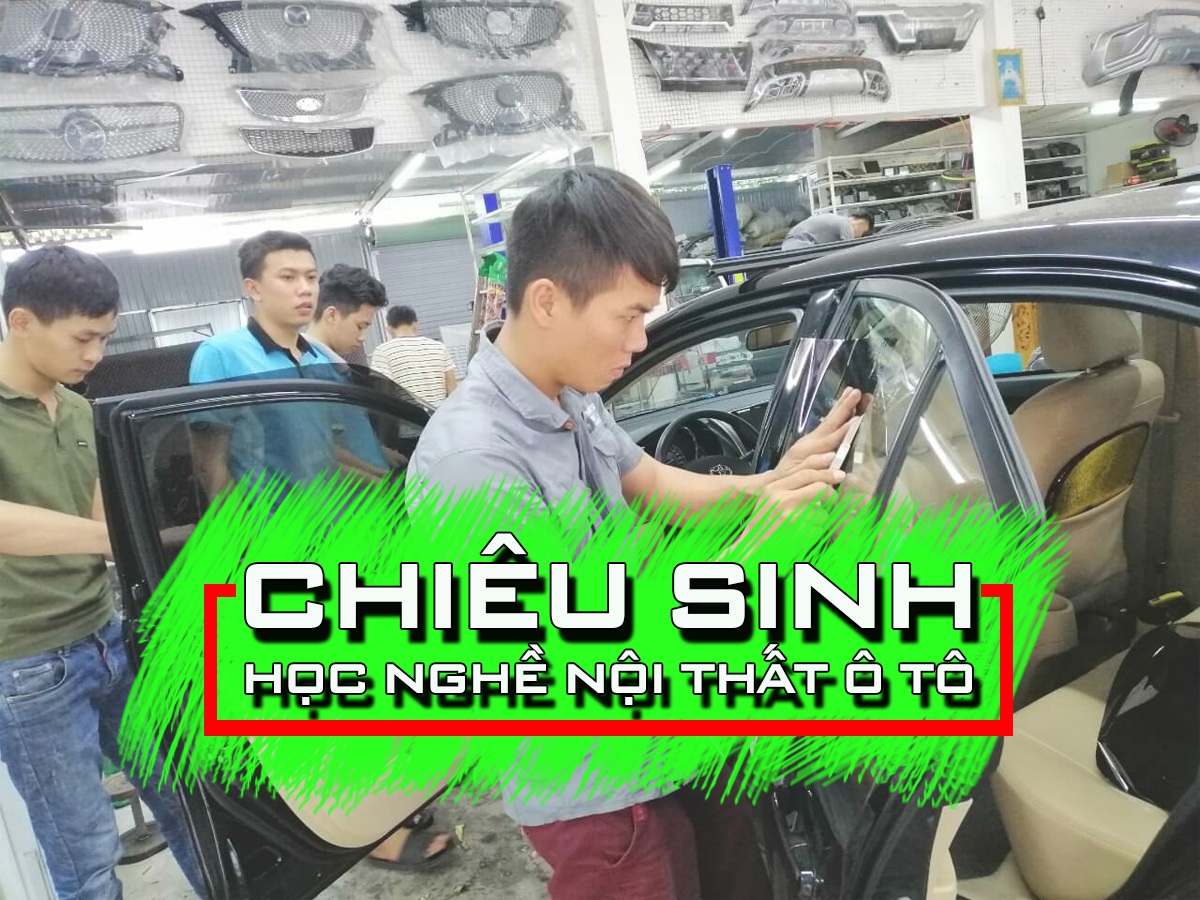 Đào tạo nghề nội thất ô tô